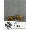 Image 2 : Cute Vintage Signed Coro Turtle Screw Back Earrings