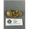 Image 2 : Pretty Vintage Gold Tone Brooch
