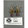 Image 1 : Beautiful Amethyst Stone Drop Earrings
