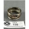 Image 2 : Vintage BIRKS Solid Monogrammed Sterling Silver Napkkin Ring