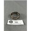 Image 1 : Vintage Sterling Silver Napkin Ring w/ Pretty Cut Out Design
