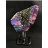 Image 1 : 6" Amethyst Titanium Aura MSRP $700.00