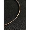 Image 2 : Pair of 3" Sterling Hoop Earrings