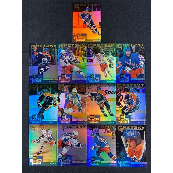 Lot of 1999 Gretzky Record Cards