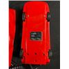 Image 4 : Vintage Ferarri  Push Button Phone - Curtis Model #T1616. Works