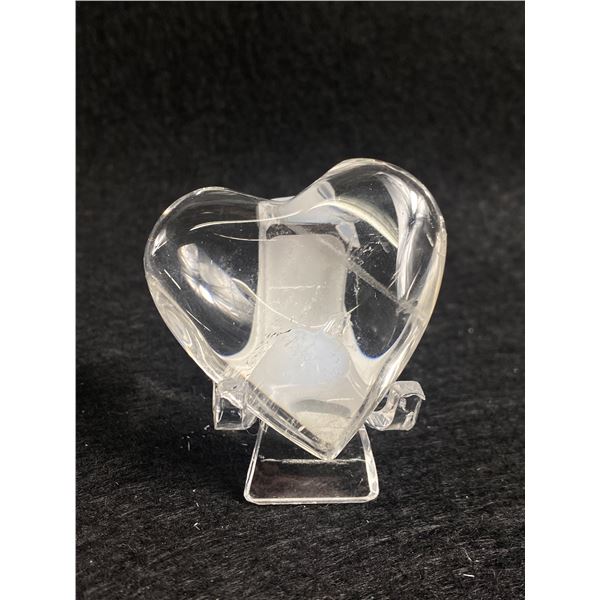 Clear Quartz Heart  MSRP $150.00