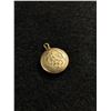 Image 1 : Vintage Hand Engraved Gold Filled Pendant Marked Lady Faye G.F.