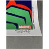 Image 2 : Marvel Avengers Signed Ltd Ed Poster 298/300 By Dan Stiles