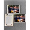 Image 2 : 15- 1991 Upper Deck "White House Visit" Mario Lemieux & George Bush
