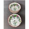 Image 1 : 2 Compotes + 7 Plates 19th Century