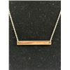 Image 2 : Sterling Silver Necklace Marked Stella and Dot 16"-18" L