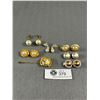 Image 1 : Collection of Vintage Pearls Earrings + Hair Pain