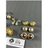 Image 2 : Collection of Vintage Pearls Earrings + Hair Pain