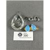 Image 1 : Huge Crystal Glass Pendant + Many Other Glass Pendants