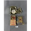 Image 1 : Home Décor Lot - Bath Clock, Decorative Book & Coca-Cola Series 3 -Vehicles & Icons Classic Collecta