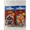 Image 1 : 2 Masters Of The Universe Anti-Eternia Action Figures - He-Man & Jitsu. NIB