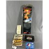 Image 1 : Misc Lot - Harley Davidson & Coke Playing Cards, Solar Power Panel & Automatic Light Control