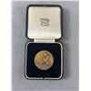 Image 2 : 2 Victorian Pennies On Card & Army Athletic Association Medallion