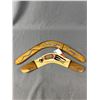 Image 2 : 2 Vintage Wood Boomerangs & Large Ansco Camera