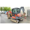 Image 2 : KUBOTA U35-4 EXCAVATOR, ORANGE, SER #10209,