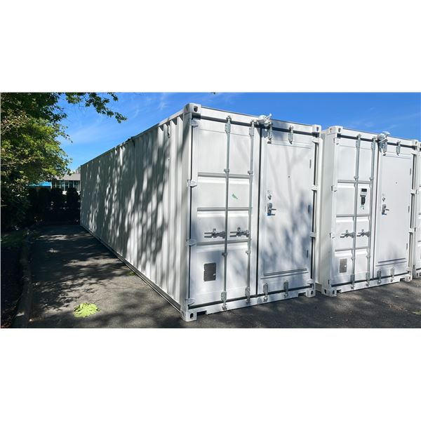 *H/T S* GREY 40' 67,200 LBS MAX CAPACITY INDUSTRIAL HORTICULTURAL GROW / STERILE LABORATORY