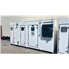 Image 1 : *H/T S* 20' WHITE INSULATED MAGNETEK 15 HP INDUSTRIAL ELECTRIC AIR HANDLER IN ENCLOSURE WITH