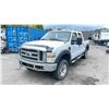Image 1 : *R* 2008 FORD F350 SUPERDUTY, 4DR CREW CAB, WHITE, VIN 1FTWW31R48EA17440,