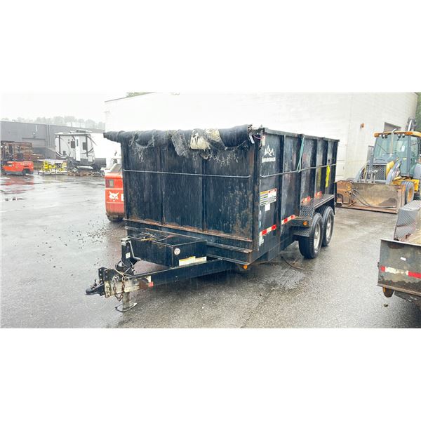 *R* 2015 SNAKE RIVER DUMP TRAILER, BLACK, VIN 5PTBD1426F1022305,