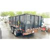 Image 2 : *R* 2015 SNAKE RIVER DUMP TRAILER, BLACK, VIN 5PTBD1426F1022305,