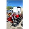 Image 2 : RED MIVA CRAWLER EXCAVATOR VA13 GAS POWERED RIDE ON MINI EXCAVATOR WITH A 15.5" BUCKET & KEYS