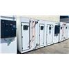 Image 2 : *H/T S* 20' WHITE INSULATED MAGNETEK 15 HP INDUSTRIAL ELECTRIC AIR HANDLER IN ENCLOSURE WITH