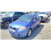 Image 1 : *R* 2009 PONTIAC G3 WAVE, 4DR SEDAN, BLUE, VIN KL2TX55E69B356449,