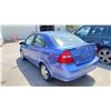 Image 2 : *R* 2009 PONTIAC G3 WAVE, 4DR SEDAN, BLUE, VIN KL2TX55E69B356449,