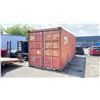 Image 1 : *H/T S* RED  20FT 67,200 MAX CAPACITY INDUSTRIAL TRANSPORT CONTAINER, DUAL SWING REAR DOORS