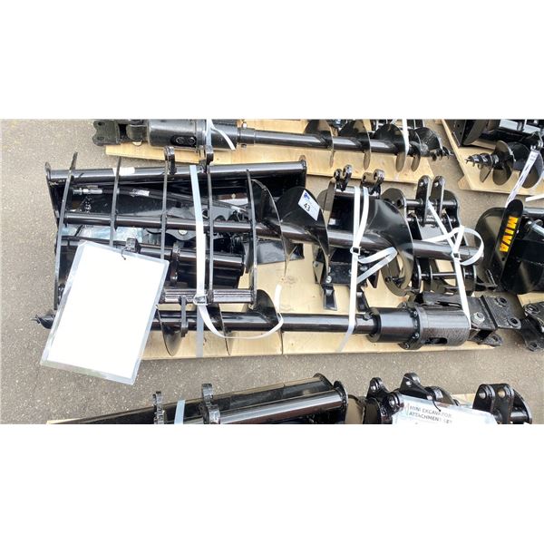 MIVA INDUSTRIAL MINI EXCAVATOR ATTACHMENT SET