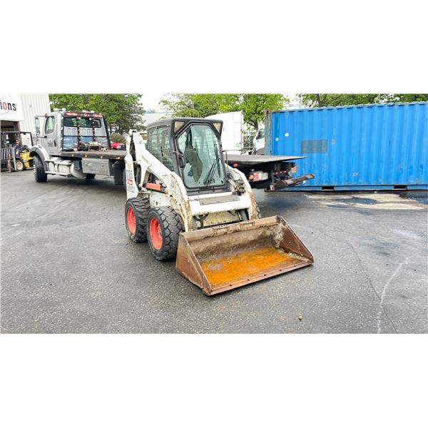 *R* 2012 BOBCAT MODEL S185 SKIDSTEER, WHITE, VIN A3L945447,