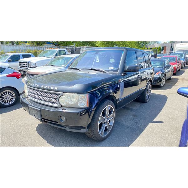 *R* 2009 LAND ROVER, RANGE ROVER AUTOBIOGRAPHY, 4DR SUV, BLACK, VIN SALMP13429A298794,