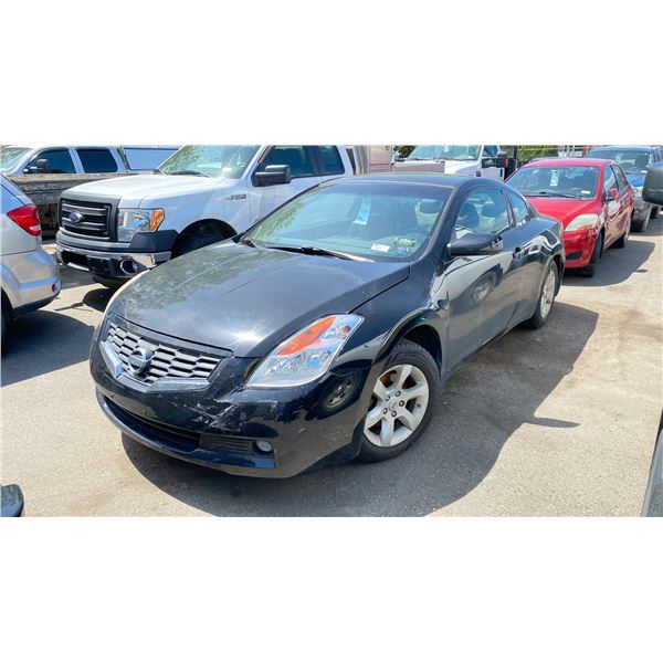 *TOW* *R* 2008 NISSAN ALTIMA, 2DR SEDAN, BLACK, VIN 1N4AL24E78C291738,