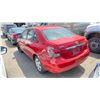 Image 2 : *TOW* *R* 2007 TOYOTA YARIS, 4DR SEDAN, RED, VIN JTDBT923X71179230,
