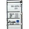 Image 2 : *H/T S* WHITE 20FT 67,200 MAX CAPACITY INDUSTRIAL TRANSPORT CONTAINER, DUAL SWING REAR DOORS, 12'W