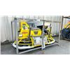 Image 1 : FLAND FL-2 YELLOW 13HP GAS POWERED RIDE ON TROWEL WITH KEYS