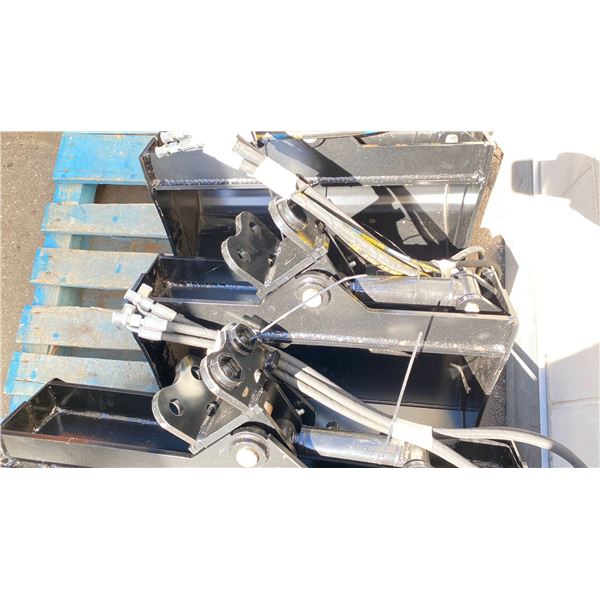 MIVA BLACK MINI EXCAVATOR BUCKET ATTACHMENT (24"W)