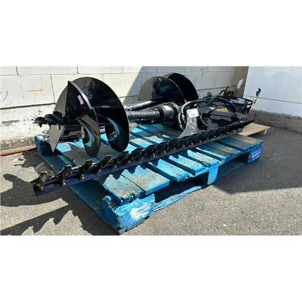 MIVA HYDRAULIC MINI EXCAVATOR HEDGE TRIMMER ATTACHMENT