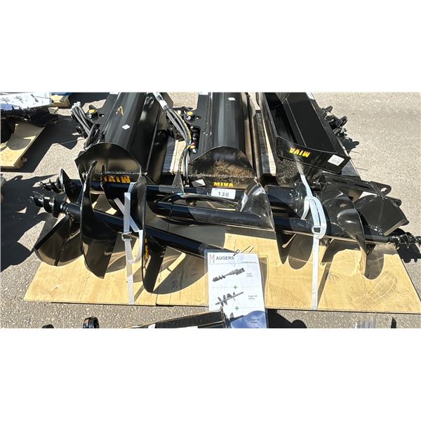 MIVA INDUSTRIAL MINI EXCAVATOR AUGER ATTACHMENTS ( AUGER 20CM, AUGER ROD 30CM, AUGER ROD 40CM )