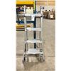 Image 1 : MASTERCRAFT 17' MULTI TASK ALUMINUM LADDER WITH A 300 LB CAPACITY
