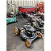 Image 2 : BLACK POULAN ( PR160N21RH ) WALK BEHIND GAS POWERED LAWN MOWER * MISSING BAG & FILTER *