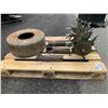 Image 2 : PALLET OF ASSORTED AERATOR PARTS & POWER SNAKE DRUM