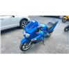 Image 2 : *TOW* *R* 2000 SUZUKI GSX600F MOTORCYCLE, BLUE, VIN JS1GN79A3Y2101239,