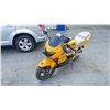 Image 1 : *TOW* *R* 2000 HONDA CBR600 MOTORCYCLE, YELLOW, VIN JH2PC3527YM100920,