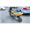 Image 2 : *TOW* *R* 2000 HONDA CBR600 MOTORCYCLE, YELLOW, VIN JH2PC3527YM100920,